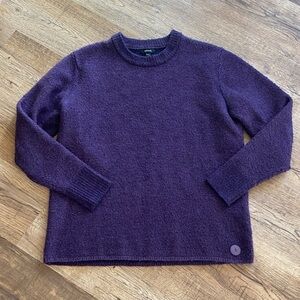 Allbirds Sweater Jumper Merino Wool Purple Crewneck Knit Pullover Mens Large